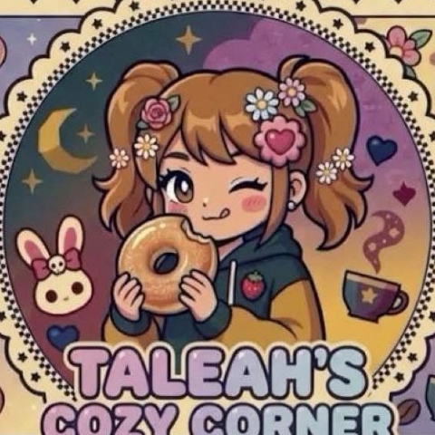 Taleah Chibi Mascot with Donut